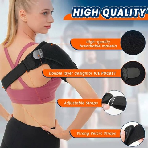 Breathable compression sport adjustable shoulder straps