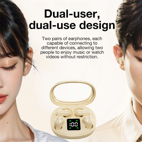 2 Pairs Wireless Bluetooth Headphones set