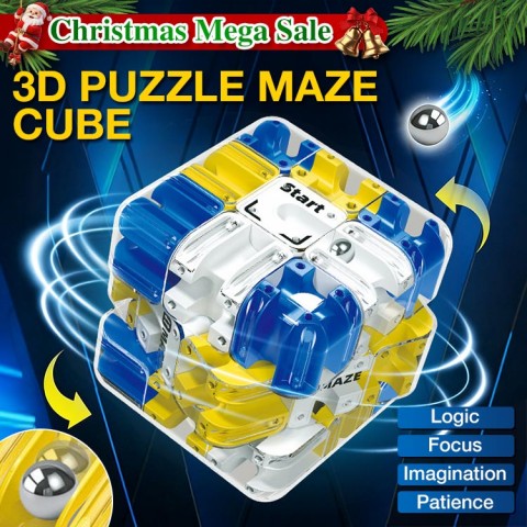 3D Puzzle Maze Cube