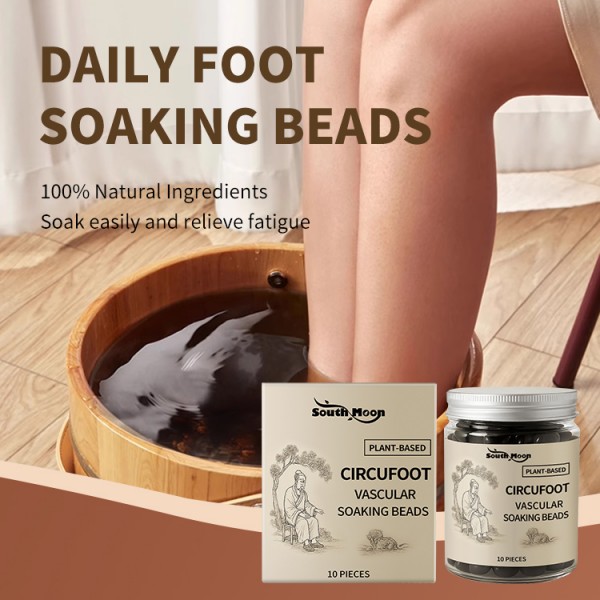 Daily foot soaking beads