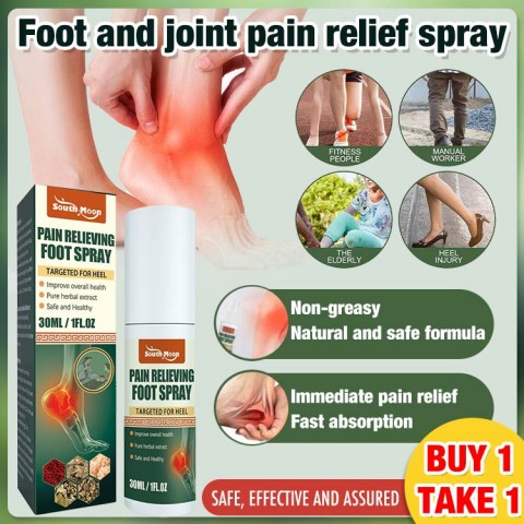 Foot and joint pain relief spray