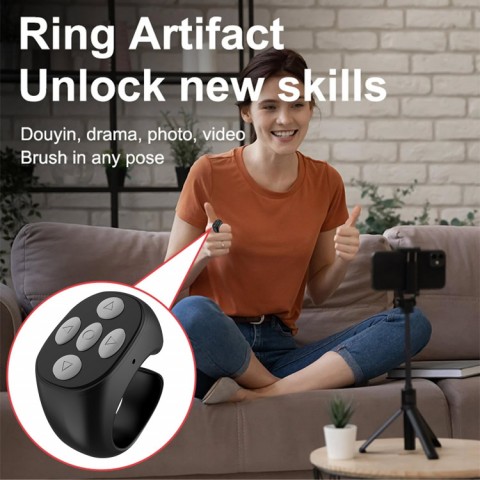 Fingertip Wireless Bluetooth Remote Control