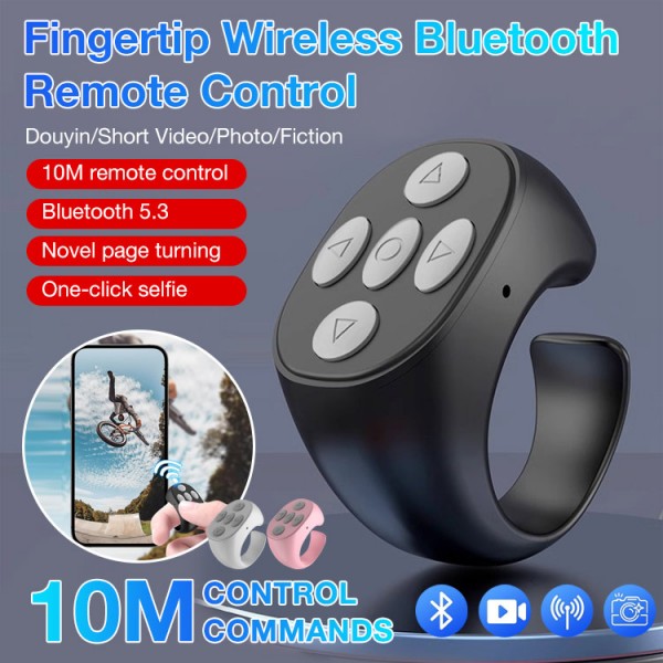 Fingertip Wireless Bluetooth Remote Cont..