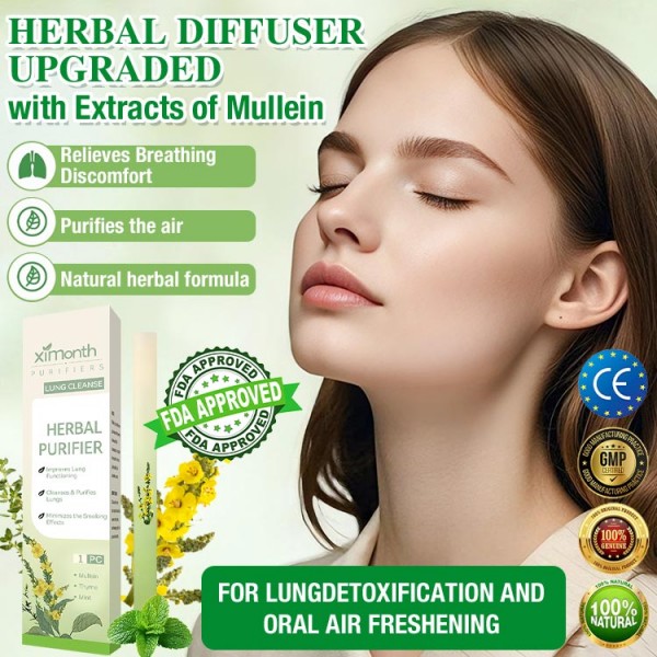 Herbal Diffuser Upgraded with Extracts of Mullein
