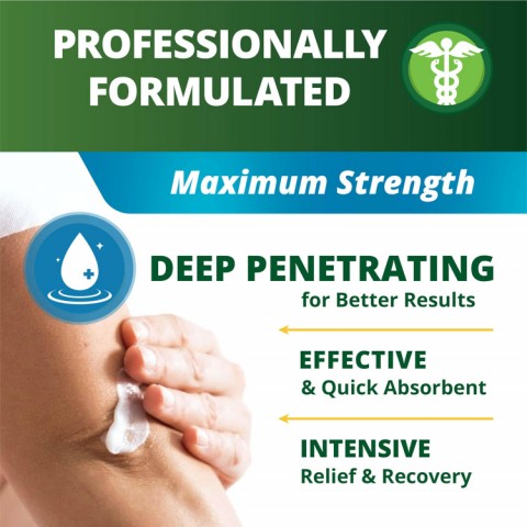 Joint and muscle pain relief cream