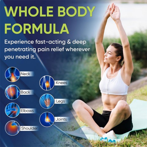 Joint and muscle pain relief cream