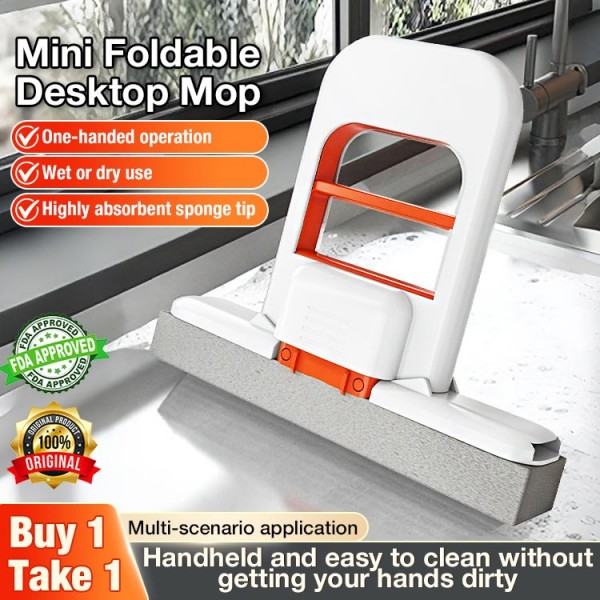 Mini Foldable Desktop Mop..