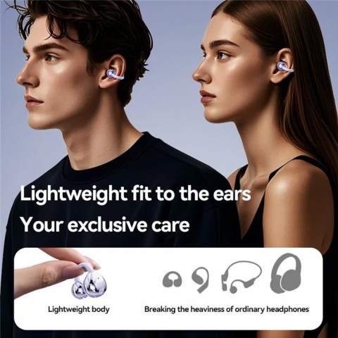 New Bone Conduction Open-Ear AI Bluetooth Earphones