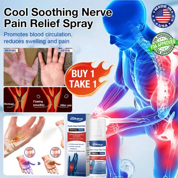 Cool Soothing Nerve Pain Relief Spray