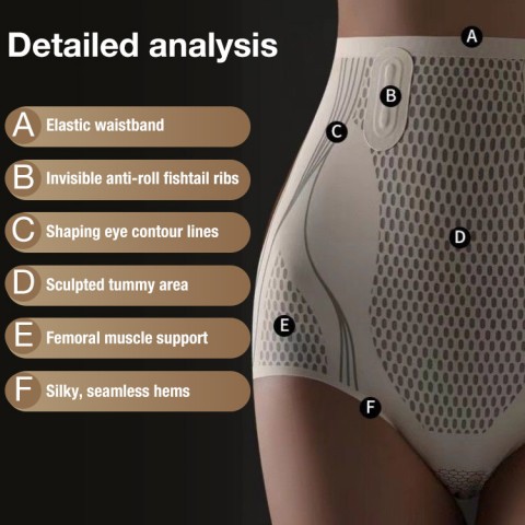 Ice Silk Ion Fibre Repair Shaping Shorts