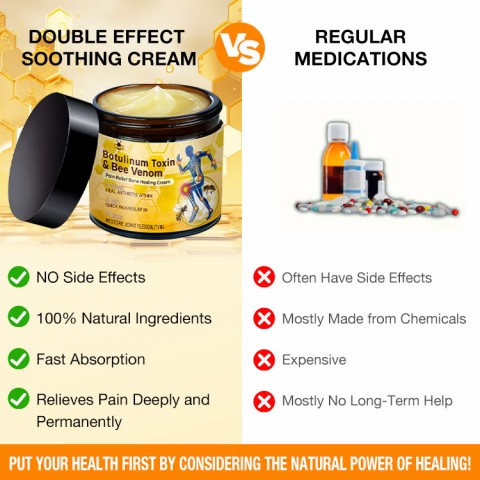 Double effect soothing cream