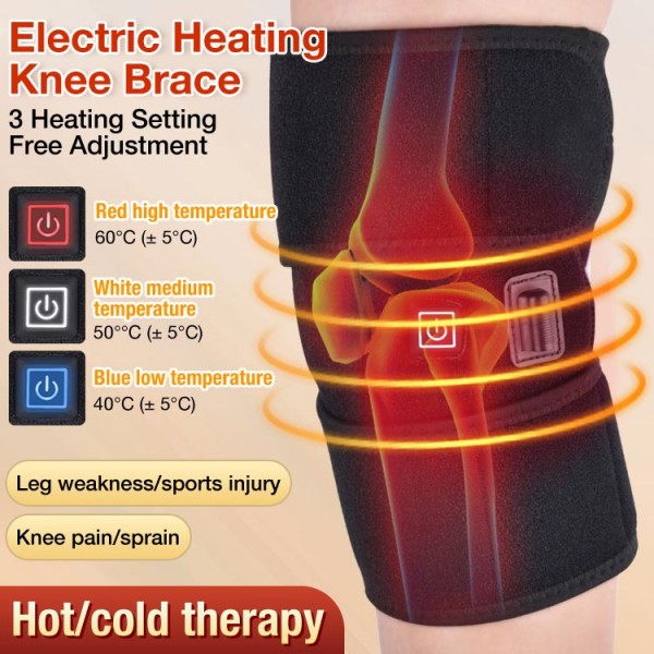 Electric heating knee brace