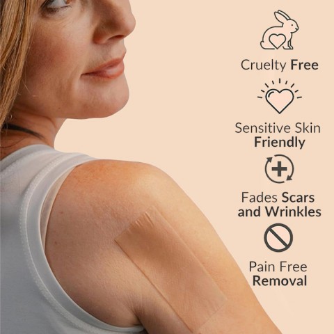 Silicone scar tape