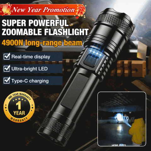Super Powerful Zoomable Flashlight