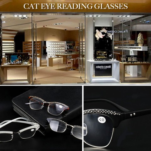 cat eye reading glasses