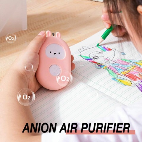 Children Poratable Anion Air Purifier Necklace