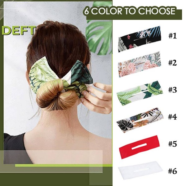 Convenient Korean hair styling straps