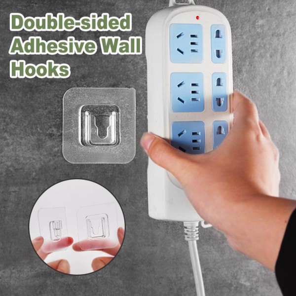 Double-sided Adhesive Wall Hooks..