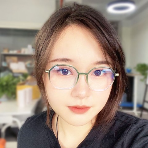 Fashion gradient series glasses frame