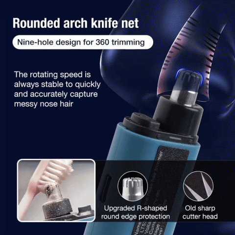 Rechargeable Portable Nose Hair Trimmer