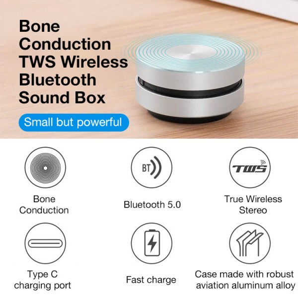 Bone conduction Bluetooth speaker..