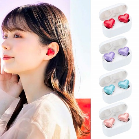 New Wireless Bluetooth Heart Headset