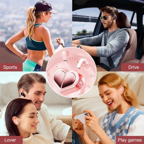 Rotatable Love Bluetooth Headset