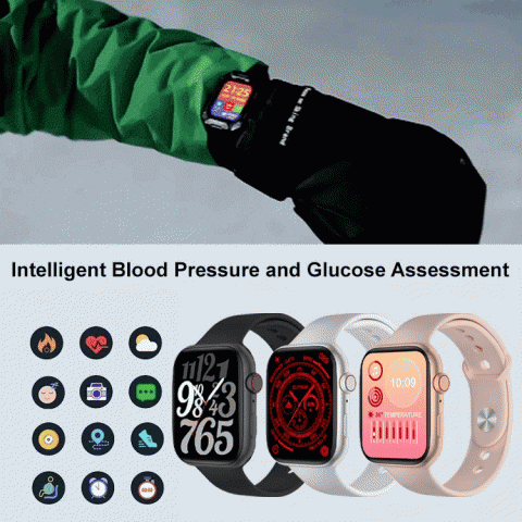 Smart Painless Blood Glucose Measurement Watch