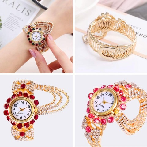 2022 Rhinestone Bracelet Watch