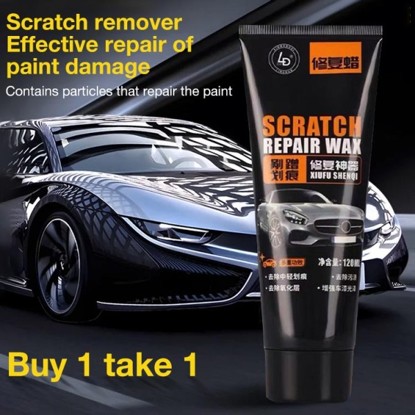 Car scratch wax