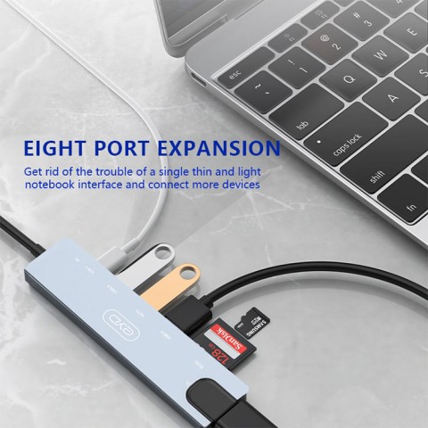 Multi-function USB-C Docking Station-4In1/5In1/6In1/8In1