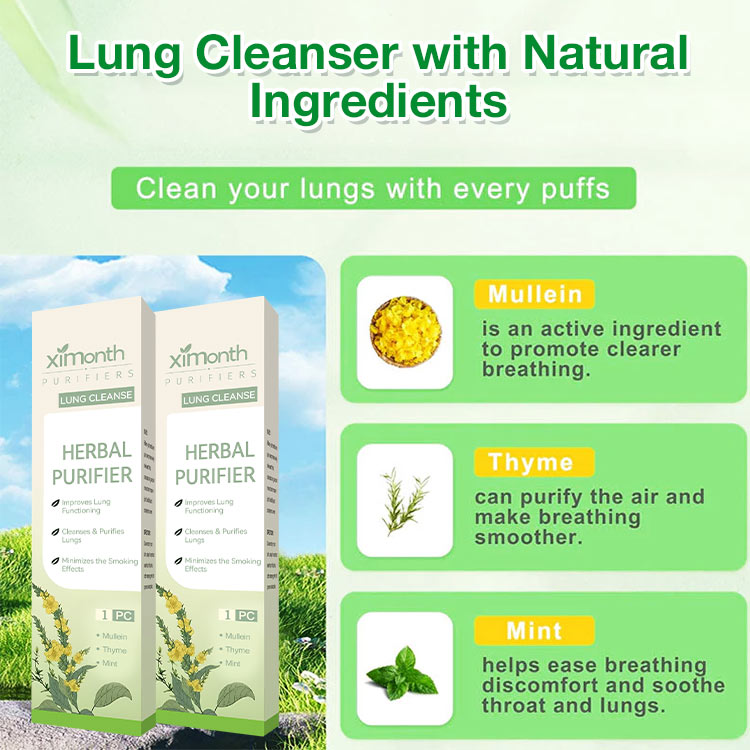 9.9 Mega Sale Add 151P for second one - Herbal Diffuser Upgraded with Extracts of Mullein - Can be used 300 times - Clean your lungs with every puffs!