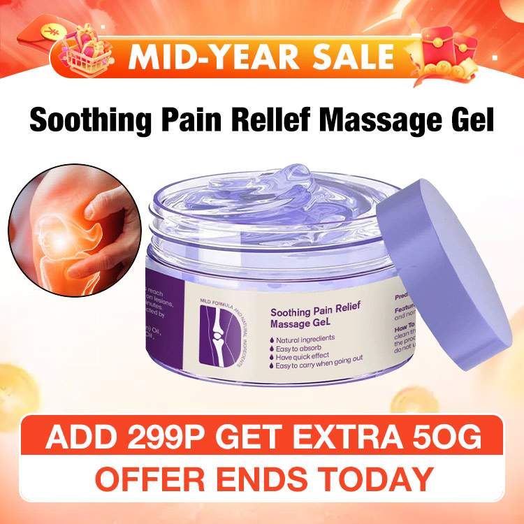 Mid-Year Sale - Soothing Pain Relief Massage Gel - Perfect for Joint pain/Muscle soreness/Tenosynovitis/Finger tingling!