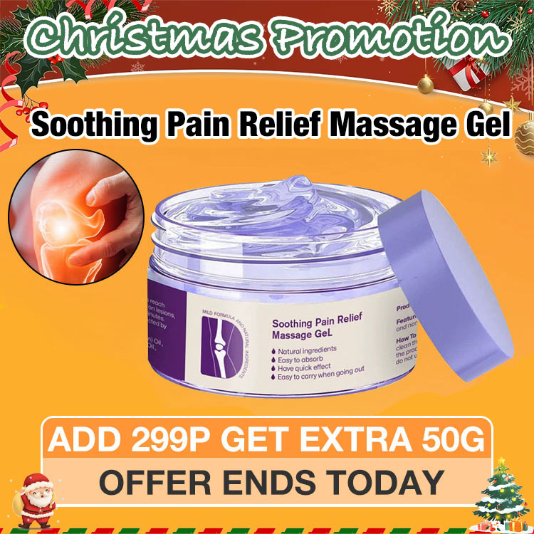 Christmas Promotion - Soothing Pain Relief Massage Gel - Perfect for Joint pain/Muscle soreness/Tenosynovitis/Finger tingling!