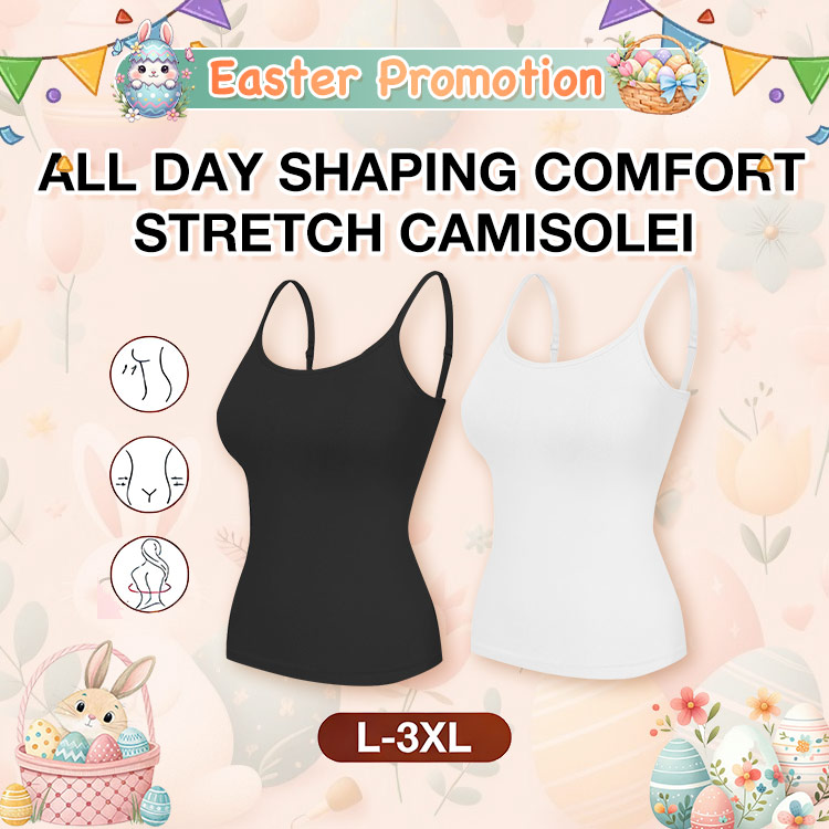 Easter Promo Add 299P Get Second Piece - All Day Shaping Comfort Stretch Camisolei- Gradient compression technology shapes the perfect body - redefines comfort and effect