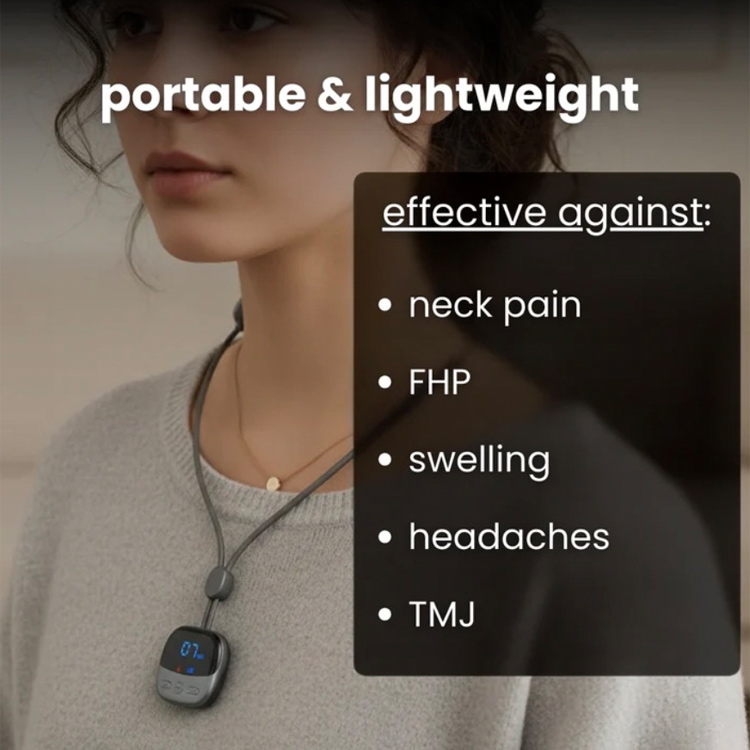 Christmas Mega Sale - One Year Warranty - Portable Neck Massager - Instant relief/Long lasting effect- Say goodbye to all neck discomfort!