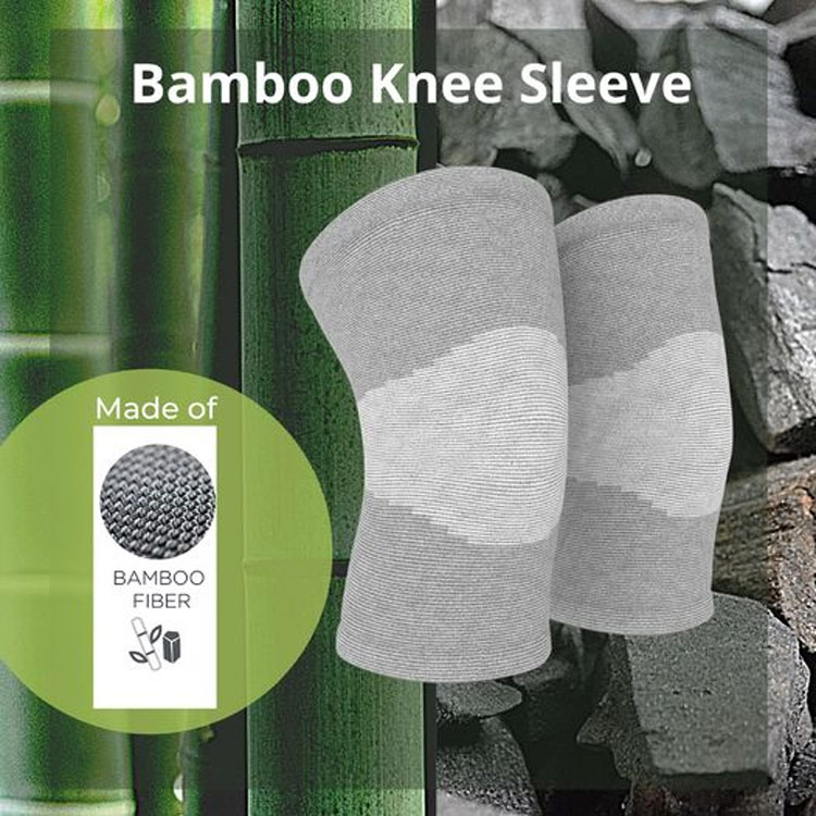 8-3 Womens Day Promo-Second set for ₱299-Bamboo Compression Knee Sleeve-Recovers damage and promotes blood circulation-Say Goodbye to Knee Pain for Good!