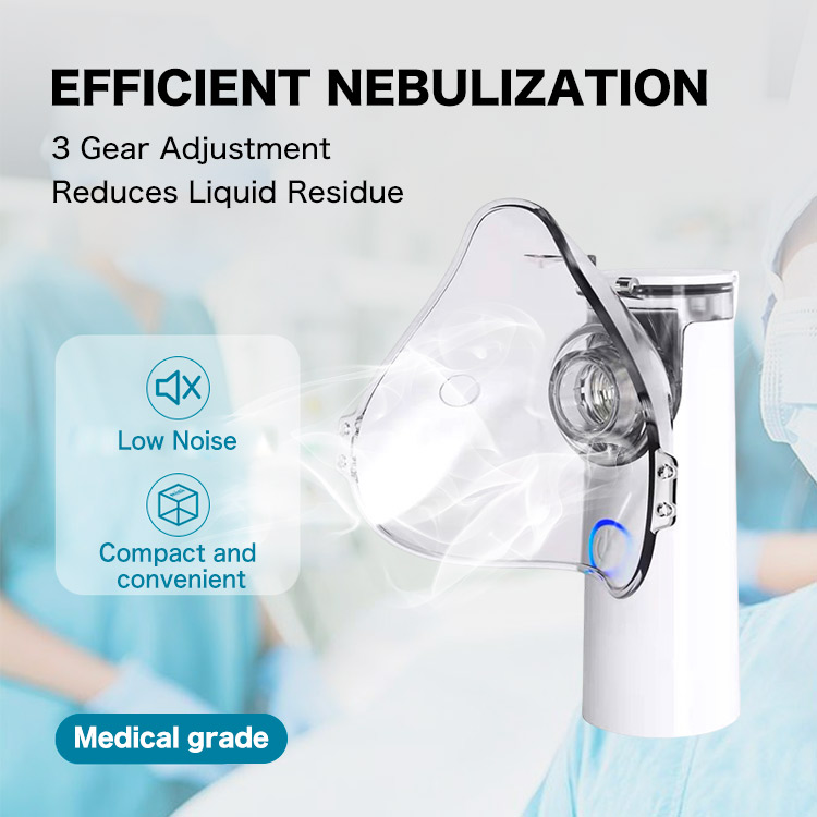2024 Upgraded - PAY DAY SALE - 100% Authentic - Medical-grade AOLON N6 Nebulizer - Caring for the health of your family - One year warranty
