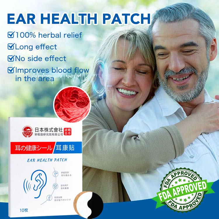 New Year Promotion-Buy 1 Take 1-Ear health patch-Let the ears have no noise and hear more clearly-1 box of 10 tablets. Use every night while sleeping